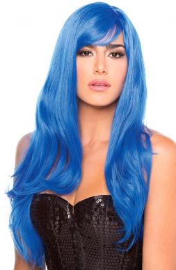 Burlesque Wig Dark Blue