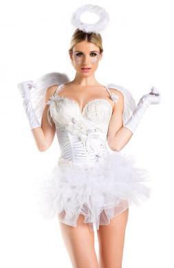 White Swan Angel Costume