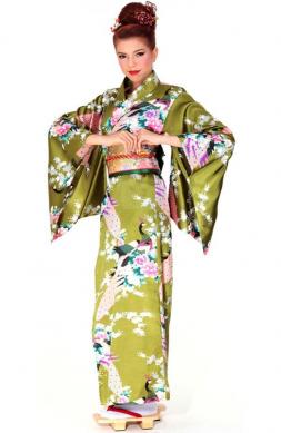 Fern Green Kimono