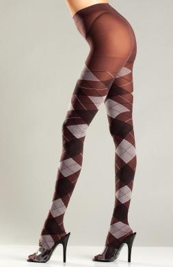 Exquisite Brown and Grey Argyle