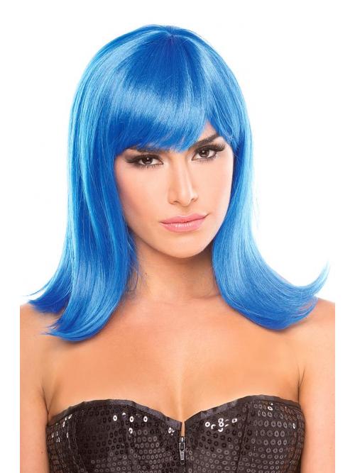 Doll Wig Dark Blue