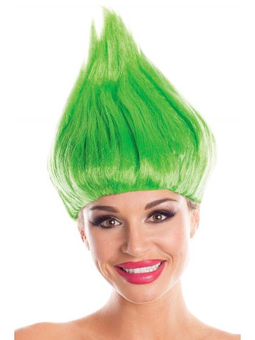 Troll Wig Unisex Green