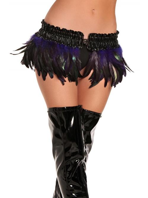 Smart Exotic Feathers Skirt